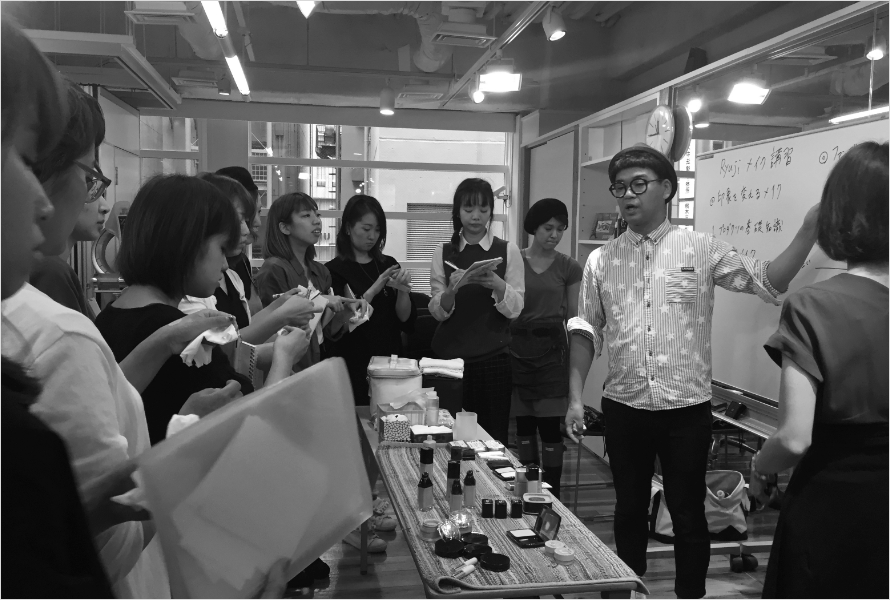 美容師向けメイク講習